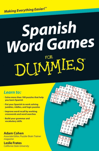 Spanish Word Games For Dummies, Paperback / softback Book