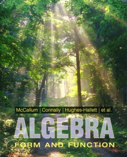 Algebra : Form and Function, Paperback Book