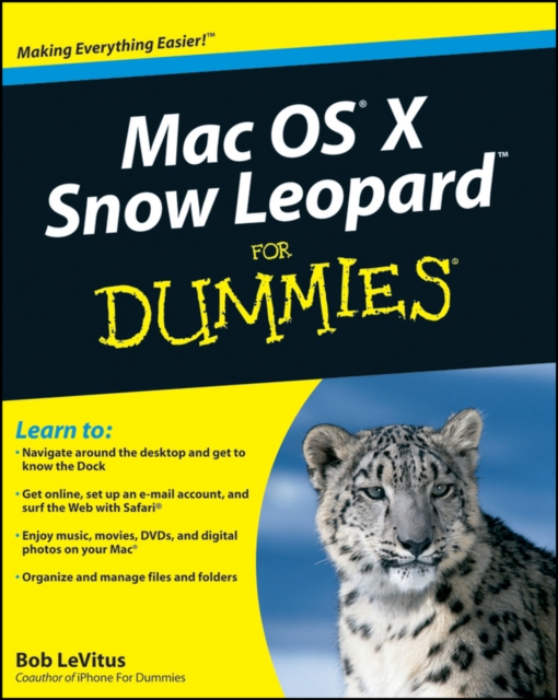 Mac OS X Snow Leopard For Dummies, EPUB eBook