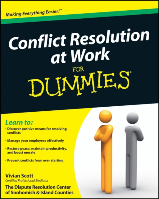 Conflict Resolution at Work For Dummies, Paperback / softback Book
