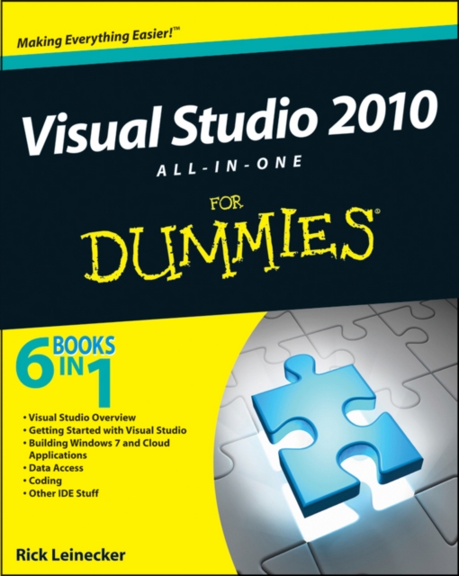 Visual Studio 2010 All-in-One For Dummies, Paperback Book