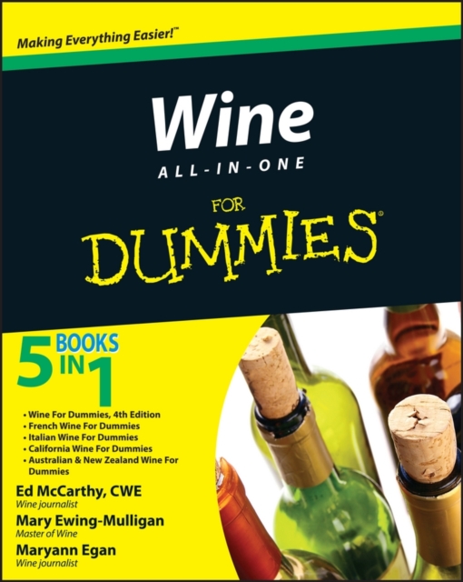 Wine All-in-One For Dummies, EPUB eBook