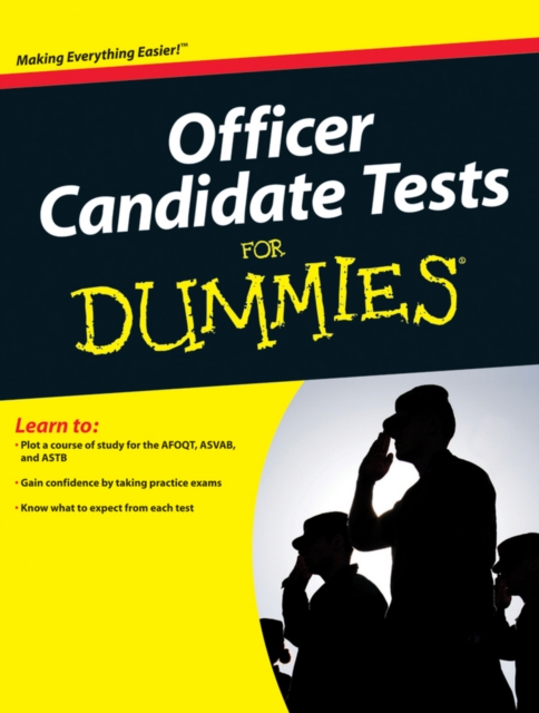 Officer Candidate Tests For Dummies, Paperback / softback Book