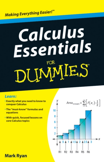 Calculus Essentials For Dummies, Paperback / softback Book