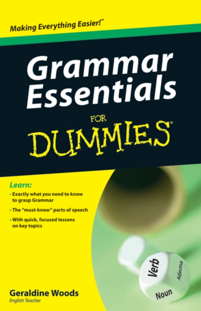 Grammar Essentials For Dummies, Paperback / softback Book