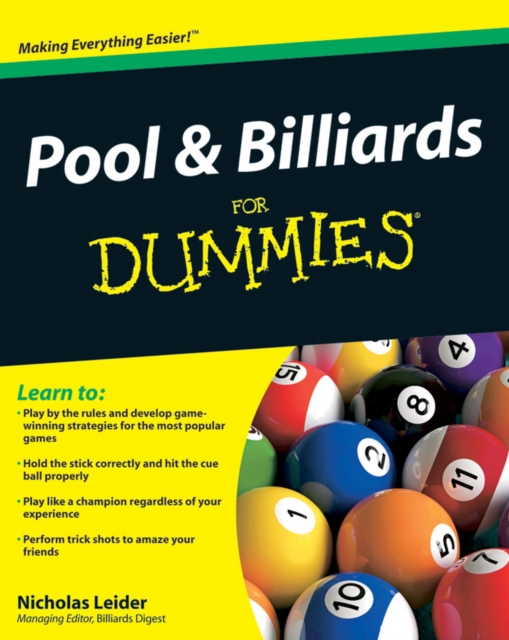 Pool and Billiards For Dummies, EPUB eBook