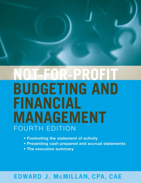 Not-for-Profit Budgeting and Financial Management, PDF eBook