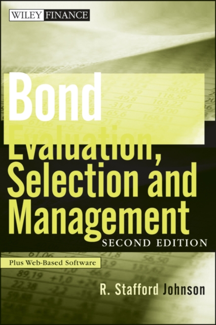 Bond Evaluation, Selection, and Management, EPUB eBook