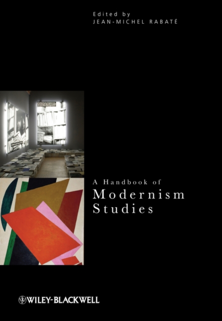 A Handbook of Modernism Studies, Hardback Book