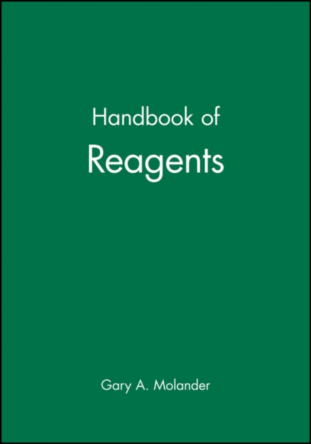 Handbook of Reagents : 4 Volume Set, Hardback Book