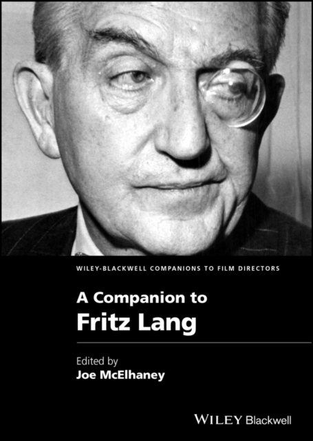 A Companion to Fritz Lang, Hardback Book