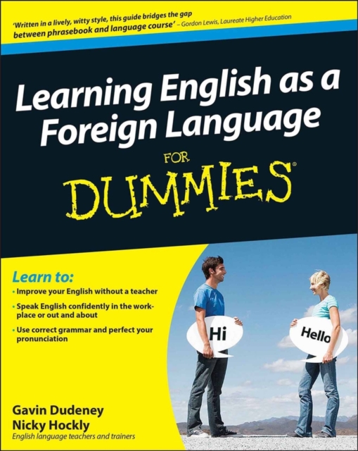 Learning English as a Foreign Language For Dummies, PDF eBook