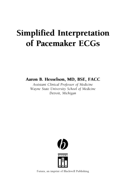 Simplified Interpretation of Pacemaker ECGs, PDF eBook