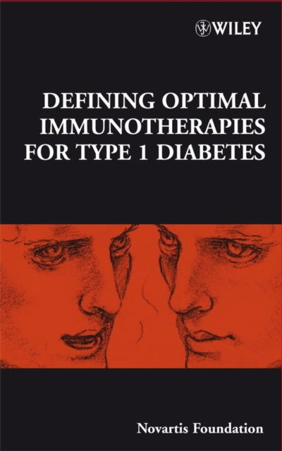 Defining Optimal Immunotherapies for Type 1 Diabetes, Hardback Book
