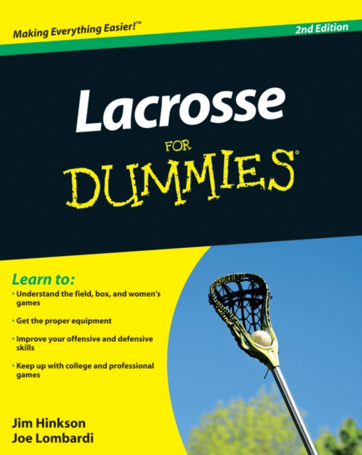 Lacrosse For Dummies, Paperback / softback Book