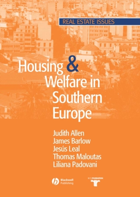 Housing and Welfare in Southern Europe, PDF eBook