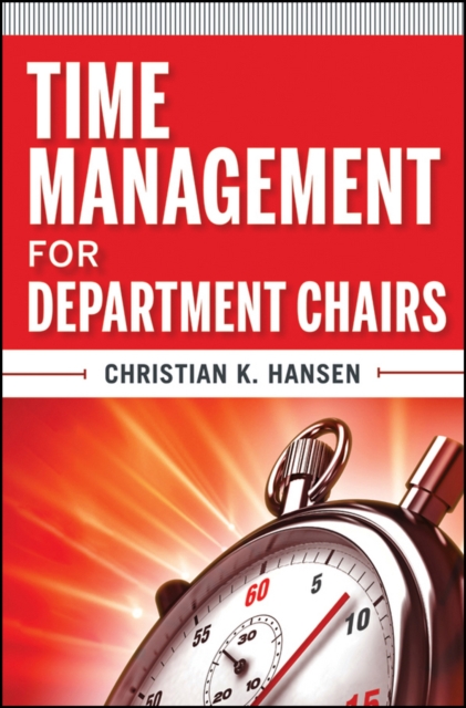 Time Management for Department Chairs, Paperback / softback Book