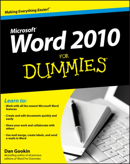 Word 2010 For Dummies, PDF eBook