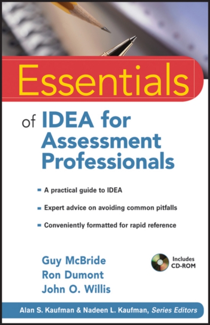Essentials of IDEA for Assessment Professionals, Multiple-component retail product, part(s) enclose Book