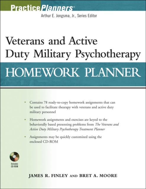 Veterans and Active Duty Military Psychotherapy Homework Planner, Mixed media product Book