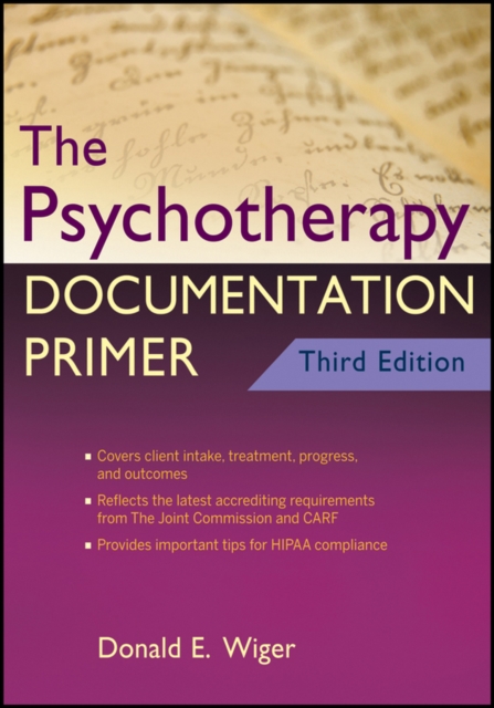 The Psychotherapy Documentation Primer, Paperback / softback Book