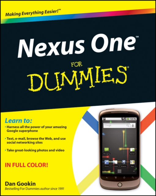 Nexus One For Dummies, PDF eBook