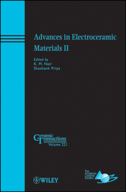 Advances in Electroceramic Materials II, Hardback Book