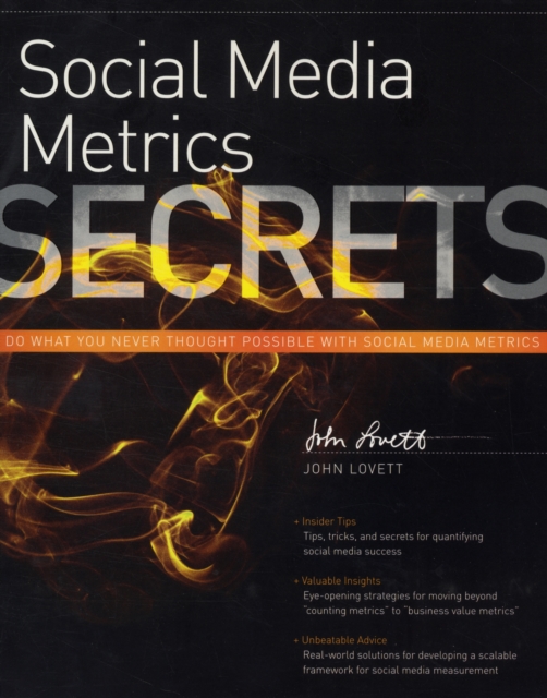 Social Media Metrics Secrets, Paperback / softback Book