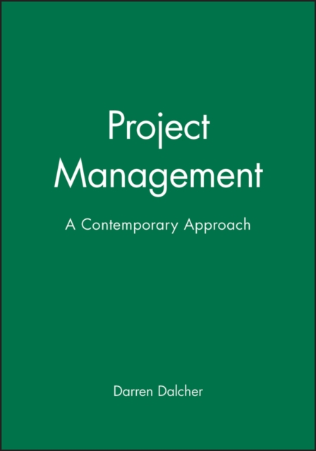 Project Management : A Contemporary Approach, Paperback / softback Book