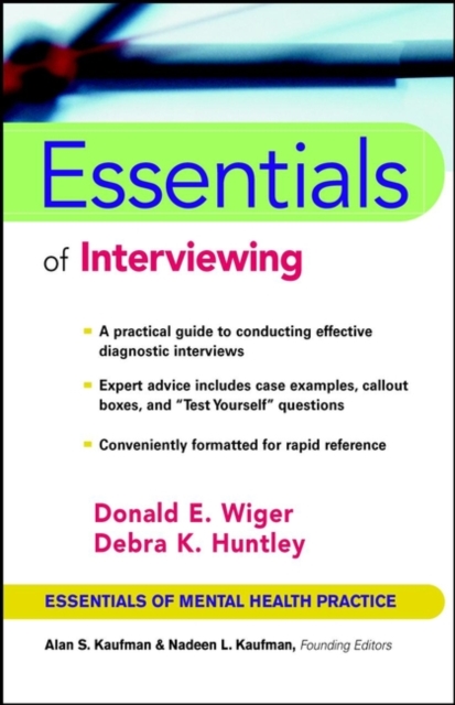Essentials of Interviewing, Paperback / softback Book