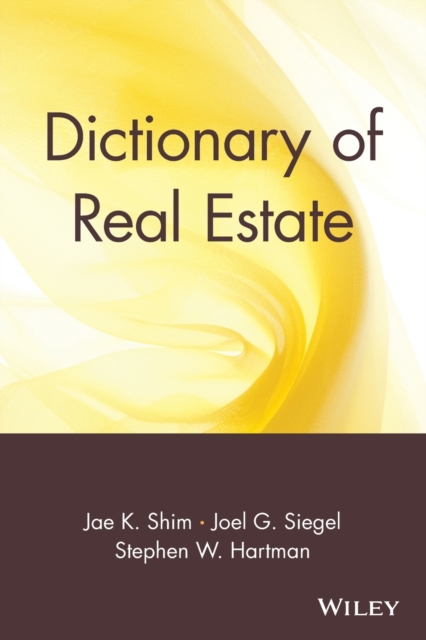 Dictionary of Real Estate, Paperback / softback Book