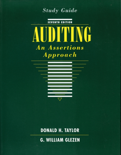Study Guide to accompany Auditing: An Assertions Approach, 7e, Paperback / softback Book