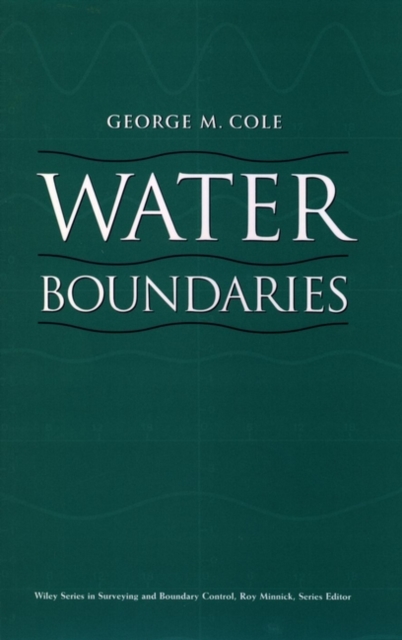 Water Boundaries, Hardback Book