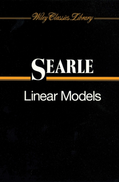 Linear Models, Paperback / softback Book