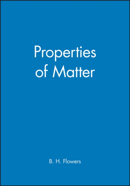 Properties of Matter, Paperback / softback Book