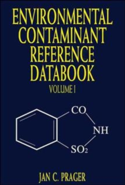 Environmental Contaminant Reference Databook, Volume 1, Hardback Book