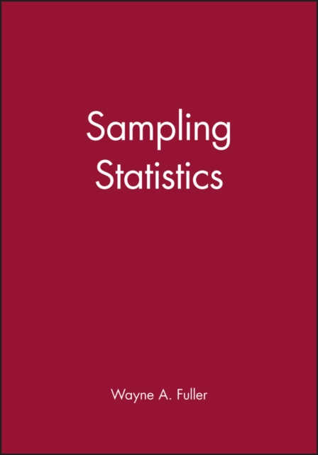 Sampling Statistics, Hardback Book