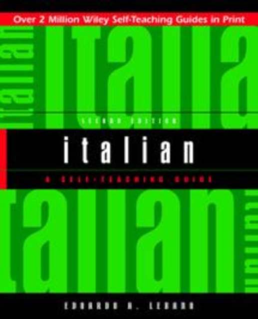 Italian : A Self-Teaching Guide, Paperback / softback Book