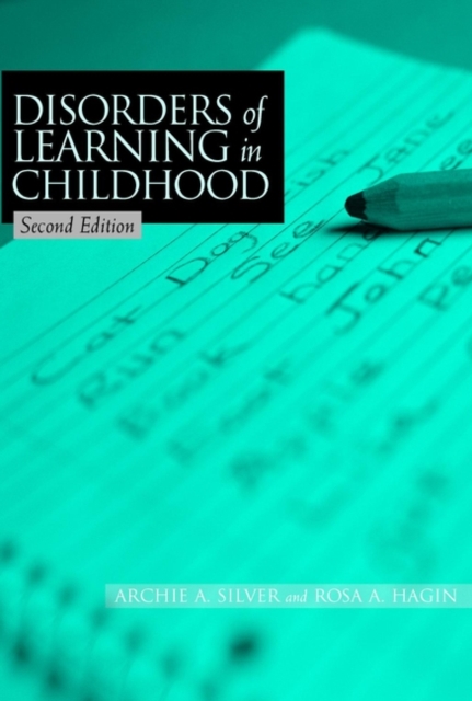 Disorders of Learning in Childhood, Hardback Book