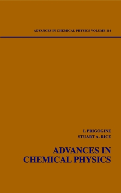 Advances in Chemical Physics, Volume 114, Hardback Book