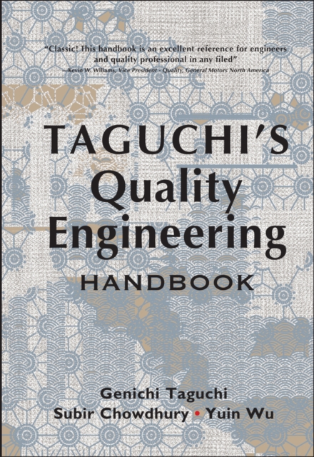 Taguchi's Quality Engineering Handbook, Hardback Book