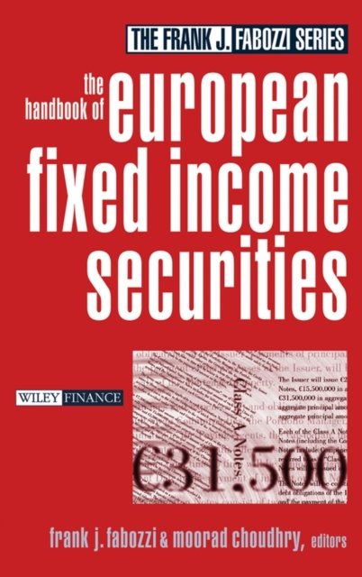 The Handbook of European Fixed Income Securities, Hardback Book