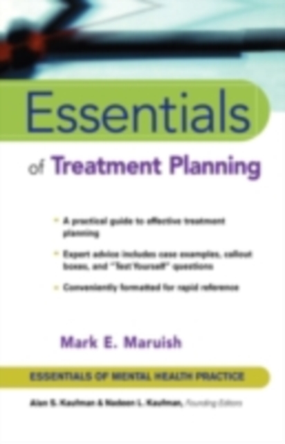 Essentials of Treatment Planning, PDF eBook
