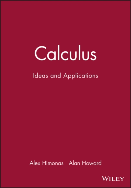 Calculus : Ideas and Applications Activities and Technology Manual, Paperback Book