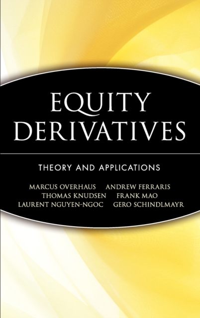 Equity Derivatives : Theory and Applications, Hardback Book