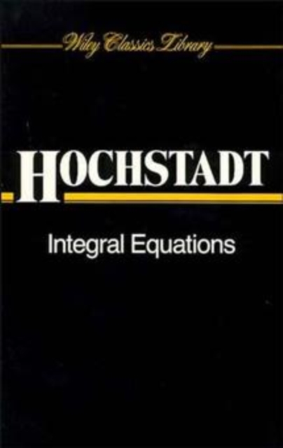 Integral Equations, Paperback / softback Book