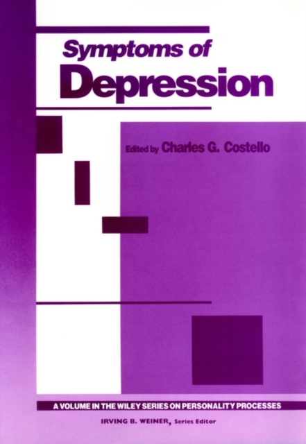 Symptoms of Depression, Hardback Book