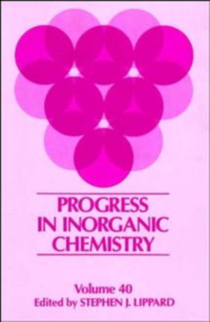 Progress in Inorganic Chemistry, Hardback Book