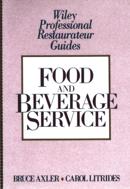 Food and Beverage Service, Hardback Book