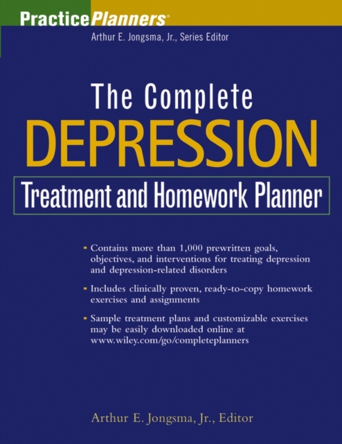 The Complete Depression Treatment and Homework Planner, Paperback / softback Book
